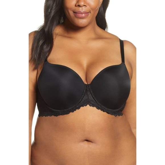 Natori Other - NATORI Renew Full Fit Contour Underwire T-Shirt Bra Black 34G #731233 NEW